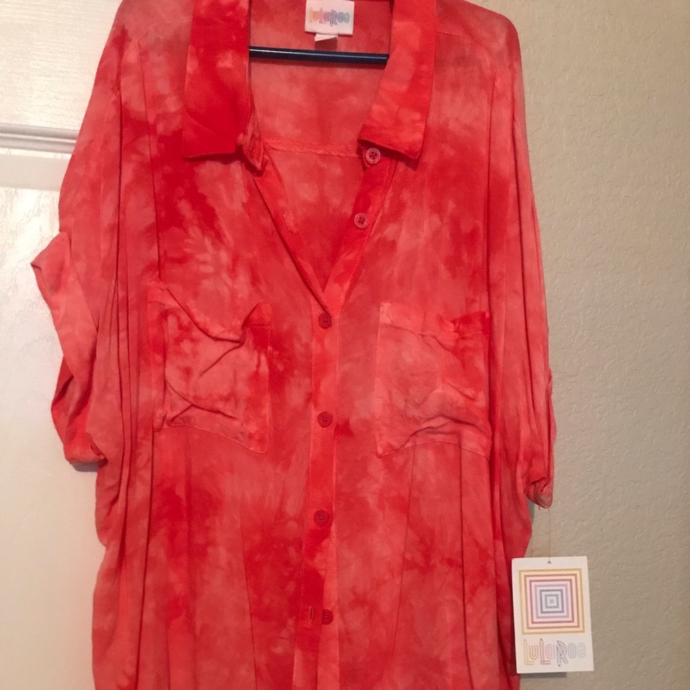 Lularoe Xxs Amy tie dye NWT